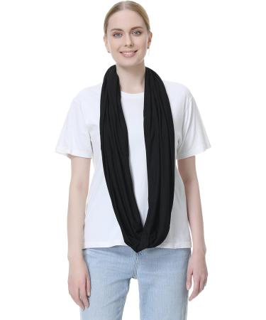 NeoTech Care Baby Nursing Cover Breastfeeding Scarf - Soft Fabric - Black - Buy Online on GoSupps.com