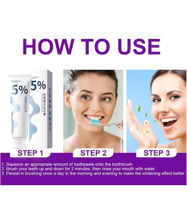 Repair Toothpaste Repair and Protect Whitening Toothpaste Toothpaste with Toothpaste Gum Repair Removes Tooth Stains Fresh Breath. (3pcs) - Buy Online on GoSupps.com