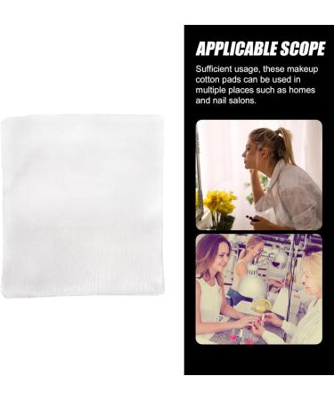 Beavorty 200pcs Makeup Remover Pads | Facial & Nail Polish Remover Pads - Cotton Cleansing Face Pads for Gentle Cleaning - Buy Online on GoSupps.com