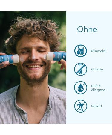 Organic Sunscreen Stick SPF 50 | 4PEOPLEWHOCARE - Waterproof Mineral UV Protection for Kids & Adults | 100% Natural & Safe - Buy Online on GoSupps.com