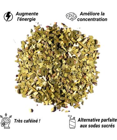 FRAT MAT Guarana 500G | Yerba Mat Vert en Feuilles Sans Amertume | Mat nergisant Naturel Guarana | Yerba Mat Fruit et Tr s Caf in | Booster Naturel | Conditionn en France - Buy Online on GoSupps.com