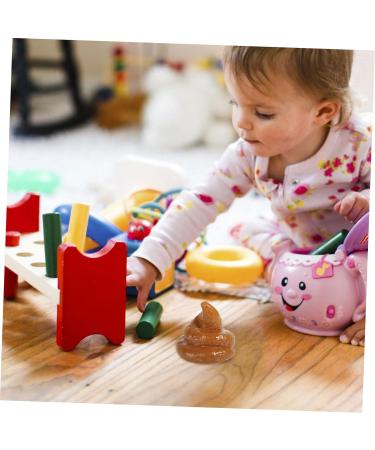 NOLITOY 6 pcs Simulation Poop Fake Dog Toy Novelty Mischief Poop Fake Poop Imitation Poop Prop Fake Human Poop Mini Prank Poop Toy Child Rubber Turn Signal Stress Khakix2pcs 7.5x6.5cmx2pcs - Buy Online on GoSupps.com