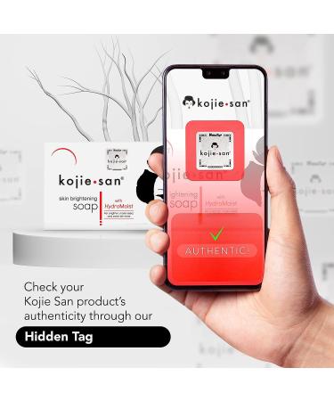Kojie San Skin Brightening Soap - Original Kojic Acid Soap for Face & Body - Cosmetic Soap for Beautifully Fresh Skin (3 X 100g Bars) - Buy Online on GoSupps.com