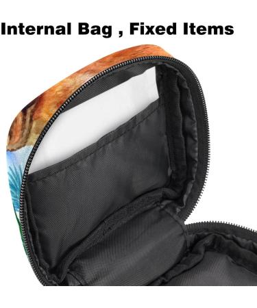 Portable Dachshund Napkin Storage Bag for Women & Teens | Menstrual Cup & Bandage Organizer - Buy Online on GoSupps.com