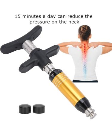 Portable Manual Chiropractic Tool - 6-Speed Control Handheld Massage Adjuster - Buy Online on GoSupps.com