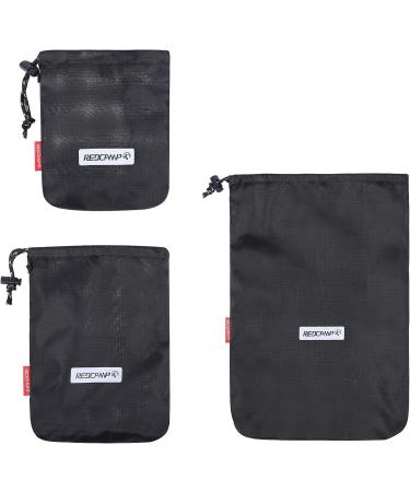 REDCAMP Stuff Sack Set of 5  Lightweight Mesh Nylon Drawstring Storage Bag Pouch for Travelling Hiking Red/Black - Buy Online on GoSupps.com