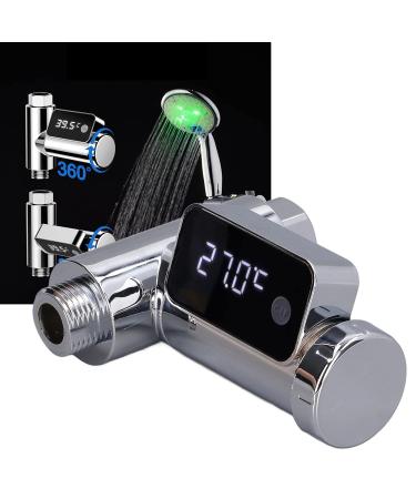G1 2 Water Tap Thermometer | LED Shower Water Thermometer for Safe Temperature Monitoring in Bathrooms Ideal for Kids & Adults - Buy Online on GoSupps.com