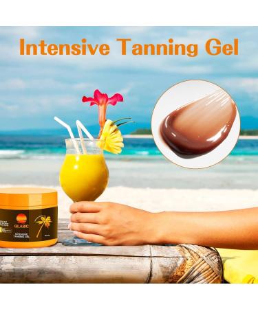 Luxury Intensive Tanning Gel | Natural Tanning Accelerator Lotion & Cream | Fast-Acting Dark Tanning Solution - Buy Online on GoSupps.com