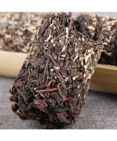  HQZMCTE 500g Antique Tree Pu'er Ripe Tea Bamboo Bamboo Tube Tea Unique Tea Charm 17.64oz - Buy Online on GoSupps.com