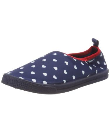 Playshoes Boys Unisex Children Aqua Shoes Slippers Hearts 26.5/27 EU Marine