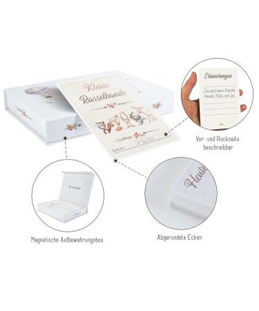 Olgs Milestone Cards for Baby Girls - 45 Unique Cards | Perfect Gift for Birth Baby Showers Pregnancy & Baptism | Boho Style Milestone Cards - Buy Online on GoSupps.com