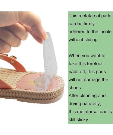 Metatarsal Pads & Cushion Inserts for Women - White | Forefoot & Ball of Foot Support for Sandals and Flip Flops - Buy Online on GoSupps.com