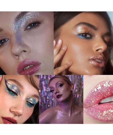 Buy Glitter Gel for Makeup | Sparkling Face Hair & Body Glitter for Festivals - Buy Online on GoSupps.com