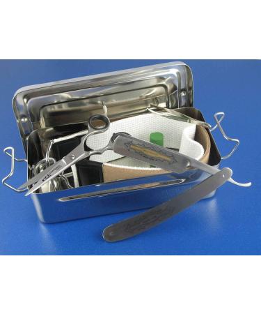 Premium 7-Piece Razor Set with Shaving Accessories - Solingen Strop & Instruments - International Shipping Available - Buy Online on GoSupps.com