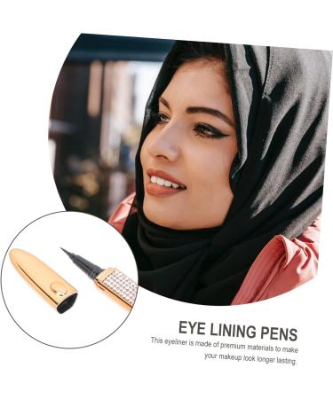TOVINANNA Pen Ink Eyeliner 3pcs Eyeliner Eyelash Tool for False Lashes Eye Makeup Tool Makeup Pen Woman Self-adhesive Alloy - Buy Online on GoSupps.com