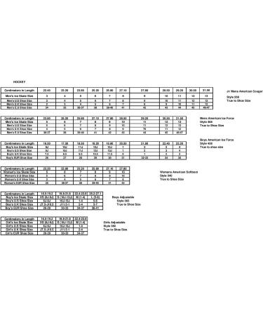 American Athletic Men's Cougar Soft Boot Hockey Skate - Size 10 - Buy Online on GoSupps.com