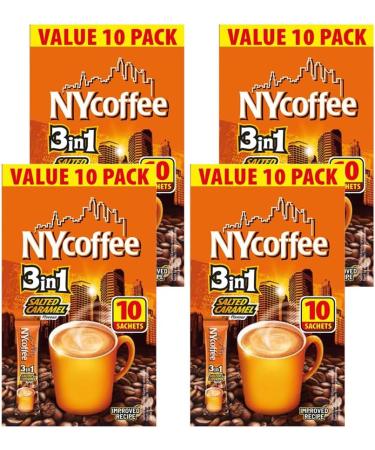 Coffee Salted Caramel 3in1 Extra Value Pack 10 Sachets | Pick Any Number of Pack - Buy Online on GoSupps.com