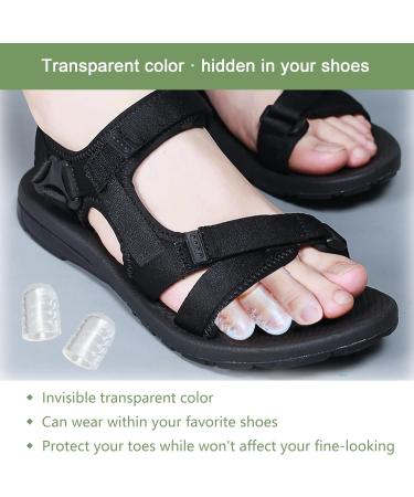Jrery-KEY Silicone Toe Protector Gel Caps 12 PCS for Women & Men - Breathable Pinky Toe Protection for Blisters, Corns & Friction - Little Toe Cushion Pads - Buy Online on GoSupps.com