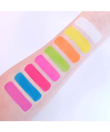 Moon Glow Pro 8-Series Neon UV Facial & Body Paint Pots Water-Based Professional Makeup for Adults & Kids | 36g International Shipping - Buy Online on GoSupps.com