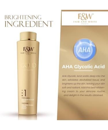AHA BRIGHTENING LOTION | GOLD - Buy Online on GoSupps.com