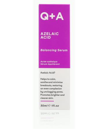 Q+A Azelaic Acid Balancing Serum with Zinc PCA & Antioxidants - 30ml - Buy Online on GoSupps.com