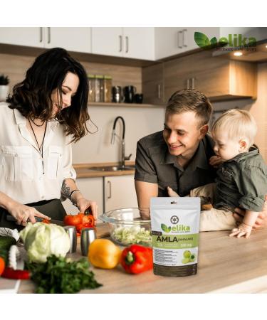 ORGANIC Amla Elikafoods ORGANIC. 120 tablets of 500mg. Strengthens hair and skin. Contains vitamin C minerals and antioxidants. 100% natural vegan and gluten-free. - Buy Online on GoSupps.com