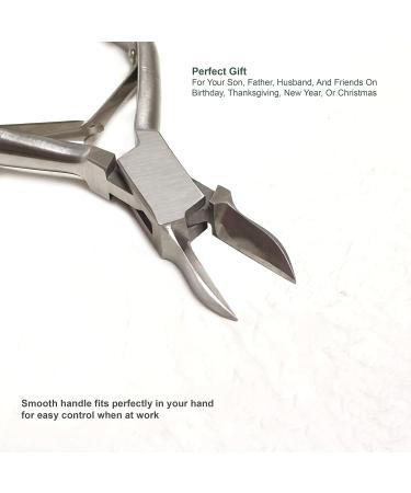 toenail Cutter high Performance Straight Flame Shape concave Blade Toe Nail Cutter Size 5.0" from Razor Edge - Buy Online on GoSupps.com