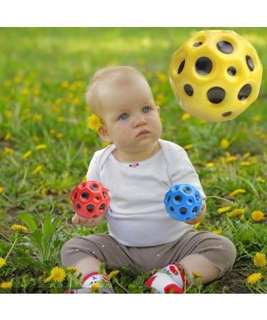 Xinchen 3-Piece Moon Ball Set - High Jumping Rubber Bounce Balls for Kids | Ideal for Outdoor Fun & Play - Buy Online on GoSupps.com