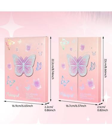 Eyeshadow Palette - Long Lasting Makeup & Fondant | 32 Colors Makeup - For Women Teens Adults Beginners Travel Home Daily Shuttle Dating And - Buy Online on GoSupps.com