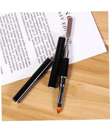 Healeved 1pc Nail Extended Pen Light Pen Manicure Tool Nail Art Design Pen Tools Crystal Nail Extension Brush Nail Art Dotting Pen Nail Art Rhinestone Pen Nails Gel Double Head The Brush M Black - Buy Online on GoSupps.com