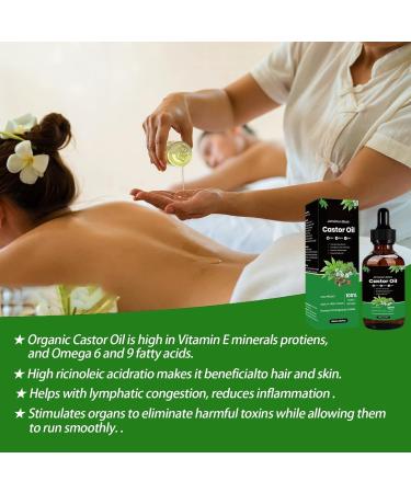 KAIYOCA 2 Pack Jamaican Black Castor Oil for Hair Growth 100 Pure Cold Pressed Castor Oil for Hair Eyelashes Eyebrows Aromatherapy Massage Oil - Buy Online on GoSupps.com