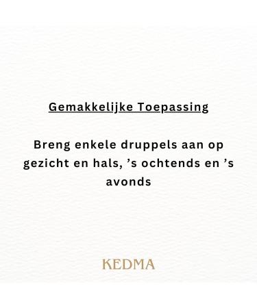 Kedma AntiAgeing Mineral Serum Moisturising and Revitalising for the Skin with Dead Sea Minerals Vitamin A C E for a Radiant Complexion 30 ml - Buy Online on GoSupps.com