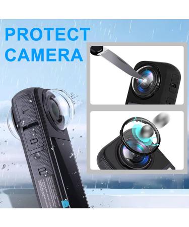 Higatful Insta 360 X4 Tempered Glass Lens Protector | 10H Hardness | Clear Lens Cover for Insta360 X4 Accessories - Buy Online on GoSupps.com
