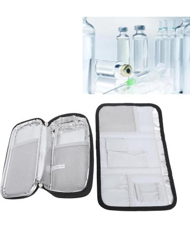 Insulin Cooler Bag with Zipper Insulin Cooling Carrying Pouch for Indoor Outdoor 8.27 x 4.33 (Type B) - Buy Online on GoSupps.com