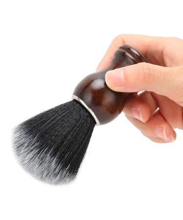 Men's razor brush made of black roof hair men's salon hairdresser broken hair beard rasier brush razor brush men's hairdresser facial bar cleaning