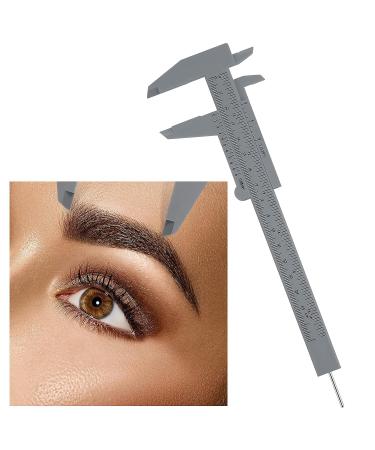 5-Piece Eyebrow Measuring & Mapping Tool Set - Mini Vernier Caliper, Sliding Gauge Ruler for Microblading & Makeup Artists - Fresh Colors - Buy Online on GoSupps.com