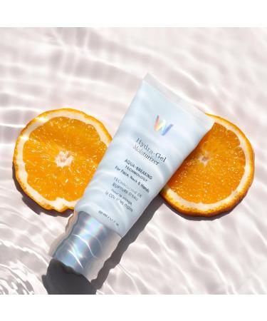 Wonderskin Hydra Gel Face Moisturizer - Hydrating Vitamin C & Hyaluronic Acid Cream for Soft Radiant Glow | 1.7oz International Shipping Available - Buy Online on GoSupps.com