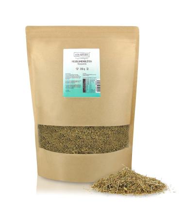 VITA NATURA hayflower blossoms 250 g - Sitz bath - bath tea - suitable for compresses and wraps - hayflowers - 100% vegan - Made in Germany