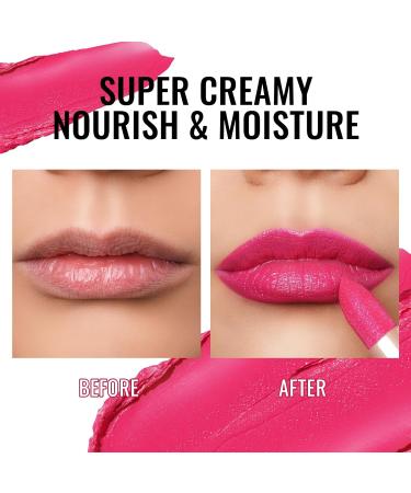 Oulac Rose Shimmer Lipstick: Moisturizing Tinted Lip Balm with Shea Butter for Dry Lips - Vegan & Gluten-Free (PG01) Pink Promise - Buy Online on GoSupps.com