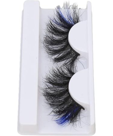 1 Pair Colored Lashes 5D False Lashes Eyelashes Wispies Fluffy Eyelashes Dramatic Strip Lashes for Cosplay Costumes Fake Eyelashes 25mm (71A-3C) - Buy Online on GoSupps.com