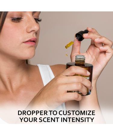 Simply Bloom Jasmine & MCT Perfume Oil Scented Fragrance Oil for Hair & Body Long Lasting Blooming Oil Inspired By G. Bloom for Women Dropper Bottle 30ml 30 ml Simply Bloom - Buy Online on GoSupps.com