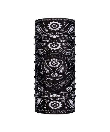 Buff Unisex Original Ecostretch Neckwear Original EcoStretch Multifunctional Scarf (1 Pack) One Size Black