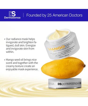 DS Dermasensa Moisturizing Peptide Mask | Brightening Anti-Aging Face Mask with Vitamins A C & E for Radiant Youthful Skin - International Shipping Available - Buy Online on GoSupps.com