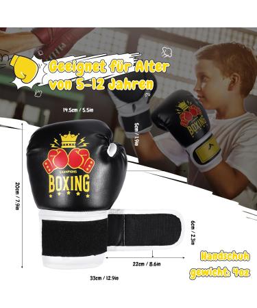 Premium Boxing Gloves for Kids | 4oz Kids Boxing Gloves (Ages 3-10) | Ideal for Muay Thai MMA and Kickboxing - Boys & Girls - Buy Online on GoSupps.com