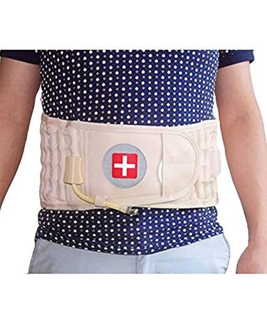 Eayh Decompression Back Belt for Lumbar Support | Relieve Herniated Disc Pain | Fits Waist Sizes 29-49 - Buy Online on GoSupps.com