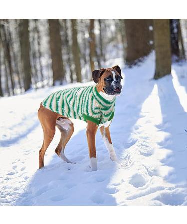 Cozy Dog Sweater for Small Dogs - Plush Fleece Winter Coats for Puppies & Cats (Green Size L) - Buy Online on GoSupps.com