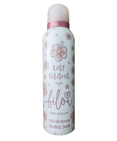 bilou Rosy Hibiscus shower foam 200ml vegan limited edition (bilou Rosy Hibiscus shower foam)
