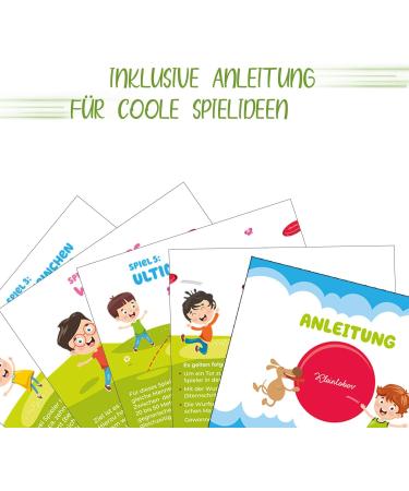 Kleintober Premium Throwing Disc for Kids | Indoor & Outdoor Games | Perfect Gifts for Boys & Girls Ages 5-8 - Buy Online on GoSupps.com