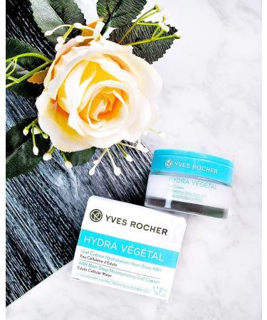 Yves Rocher Hydra Vegetal 48H Non-Stop Moisturizing Gel Cream | Hydrating Skincare | 1.6 fl. oz | International Shipping Available - Buy Online on GoSupps.com