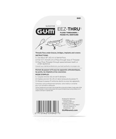 Buy Gum EEZ-Thru Flowed Threaders - 1 Pack | Best International Shipping Available - Buy Online on GoSupps.com